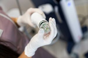 microneedling device for treatments