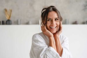 patient with microlaserpeel